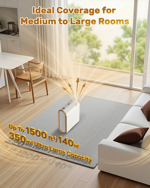 AeraLuxe™ Smart Bluetooth Cold Air Scent Diffuser – Hotel-Grade Aromatherapy for Homes & Offices (1500 ft² Coverage)