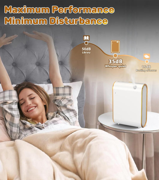 AeraLuxe™ Smart Bluetooth Cold Air Scent Diffuser – Hotel-Grade Aromatherapy for Homes & Offices (1500 ft² Coverage)