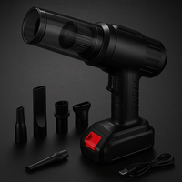 TorqueVac™ - Heavy-Duty Car Vacuum – Ultra-Powerful Cordless Suction & Dual Blower for Garage & Travel